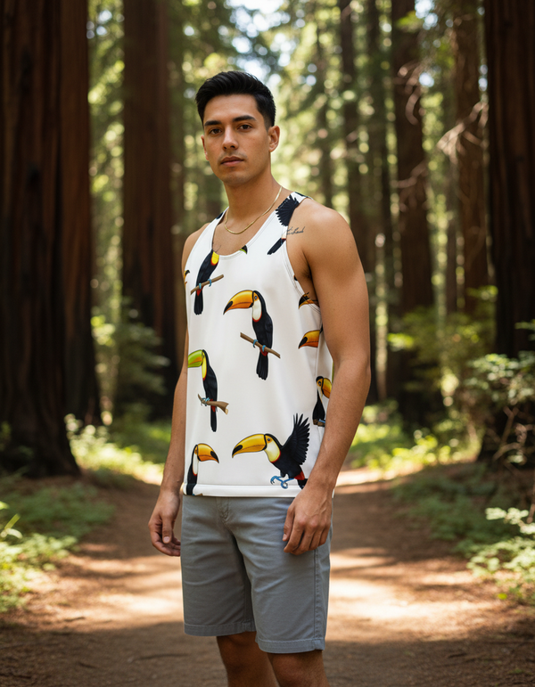 Men's Jungle tank tops