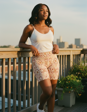 Tea Rose Qasr Short Shorts Short Shorts — Dripper
