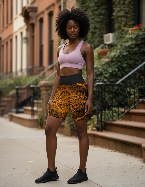 Nasrid Yoga Shorts bikini — Dripper