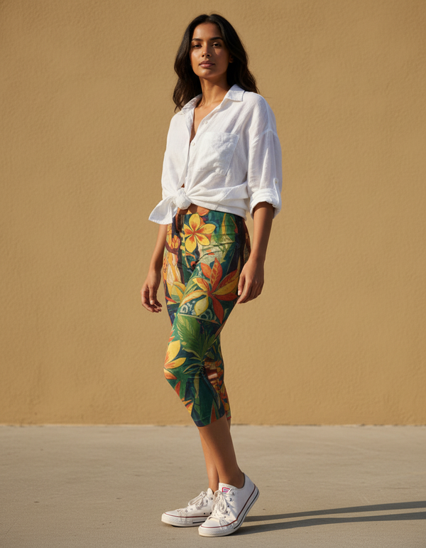 Tiare Capri Leggings bikini — Dripper
