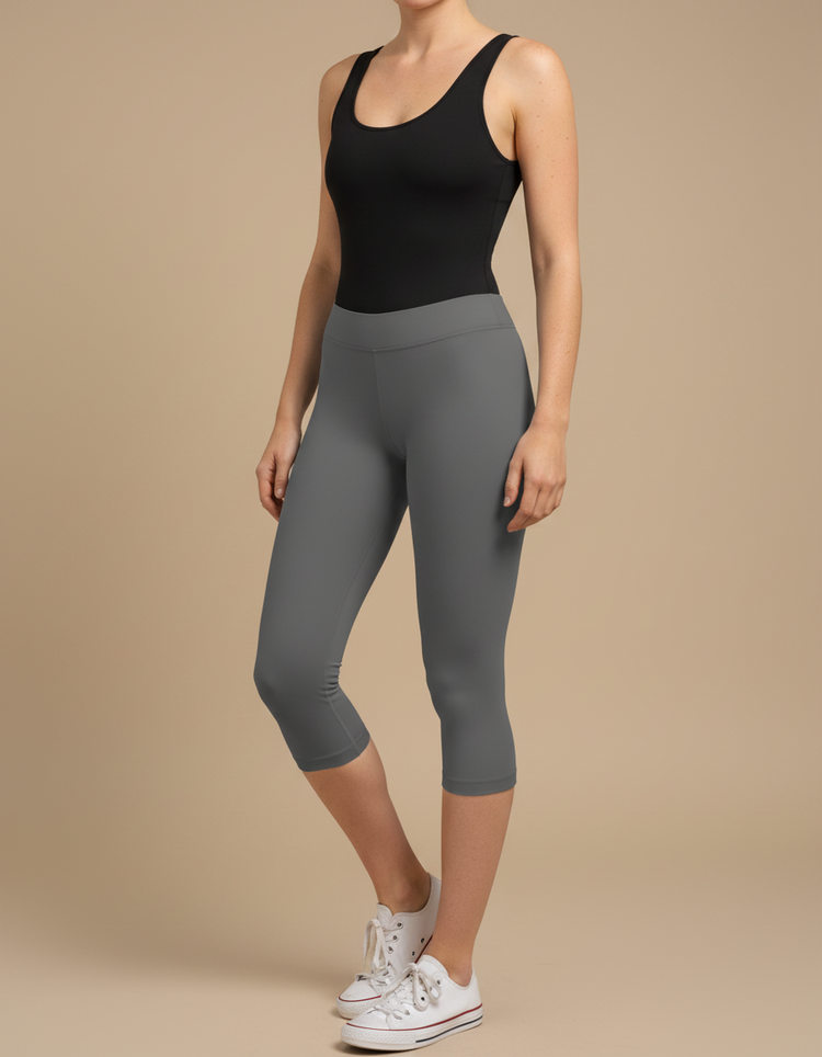 Granite Leggings Capri Leggings — Dripper