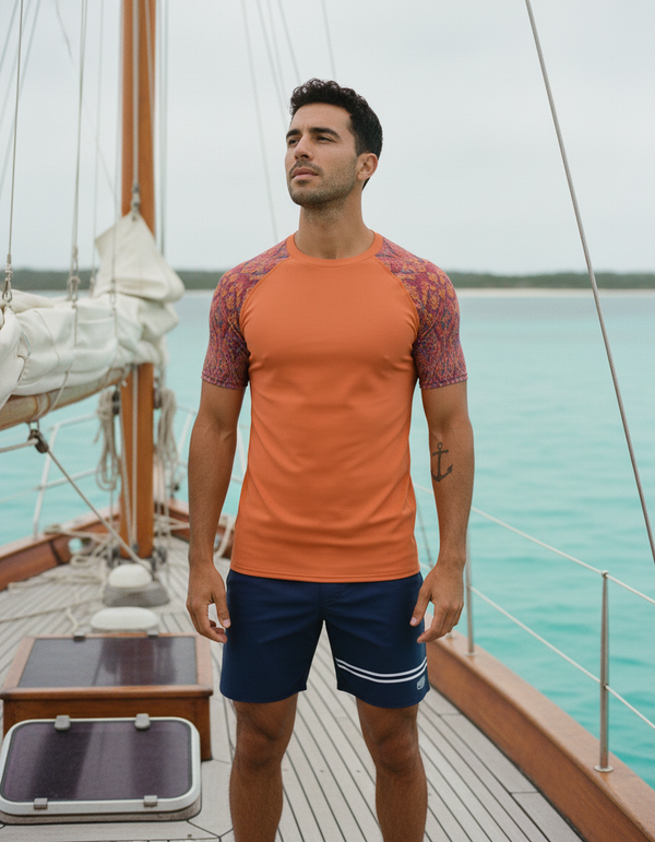 Men's Thai Silk Rash Guard