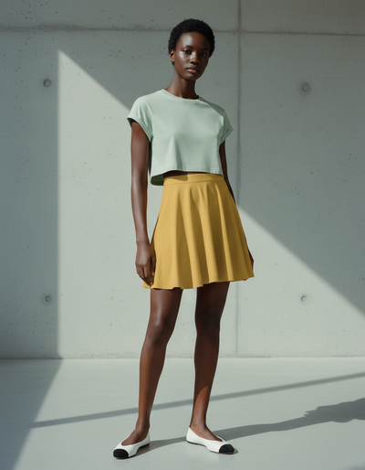 Amber Haze Skater Skirt skater skirt