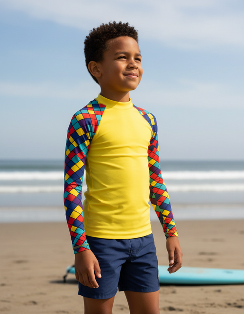 Vortex Kids Rash Guard Kids Rash Guard — Dripper
