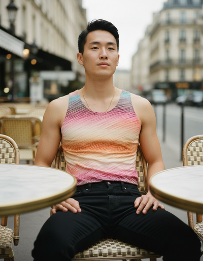 Men's Coral Prism Tank Top tank top