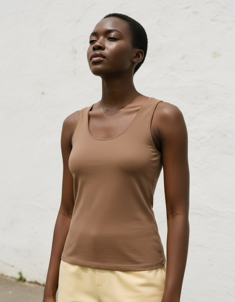 Mocha Tank Top Women's Tank Top — Dripper