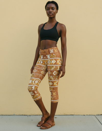 Amber Haze Estilo Capri Leggings capri leggings