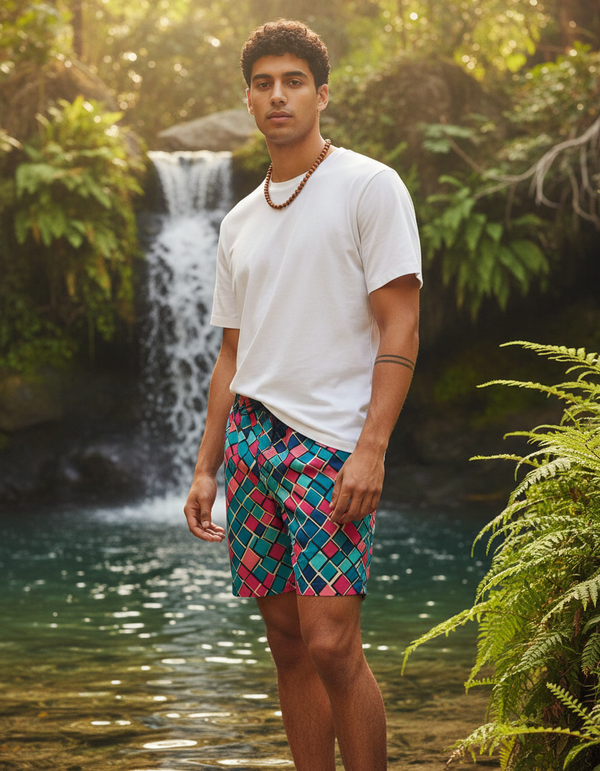 Whirlwind Vortex Swim Trunks