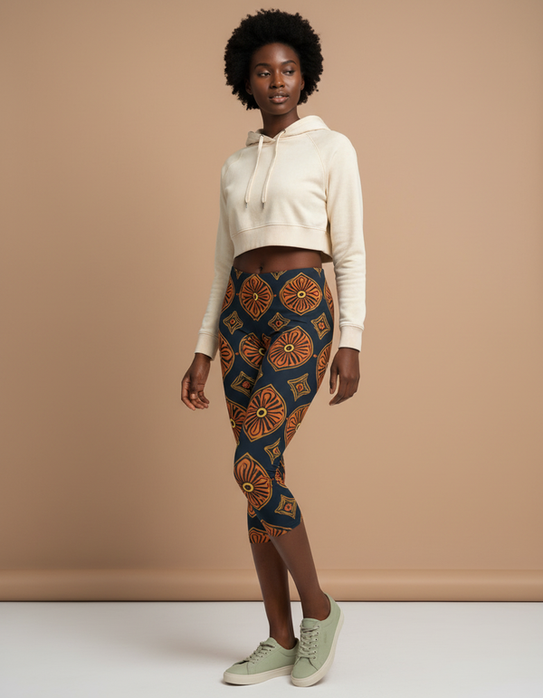 Yuki Capri Leggings Capri Leggings — Dripper