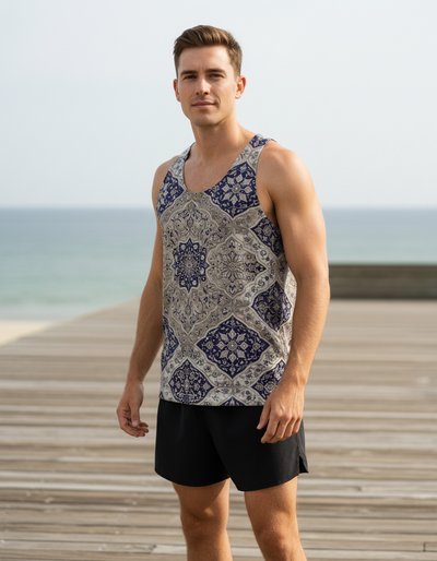 Men's Rhodonite Minaret Tank Top tank top