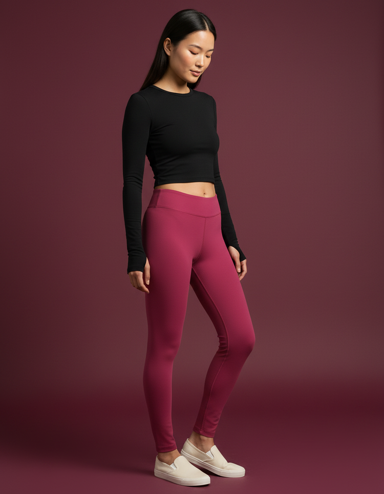 Raspberry Leggings Women's Leggings — Dripper