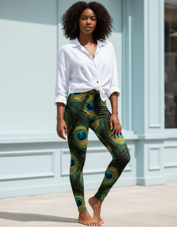 Iridescence Leggings Women's Leggings — Dripper