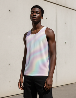 Men's Holographic Tank Top