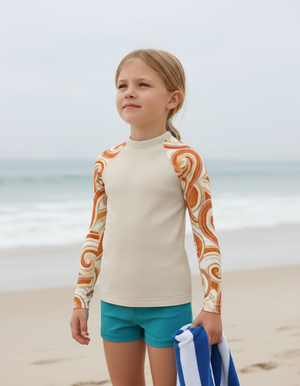 Angora Spectrum Kids Rash Guard Kids Rash Guard — Dripper