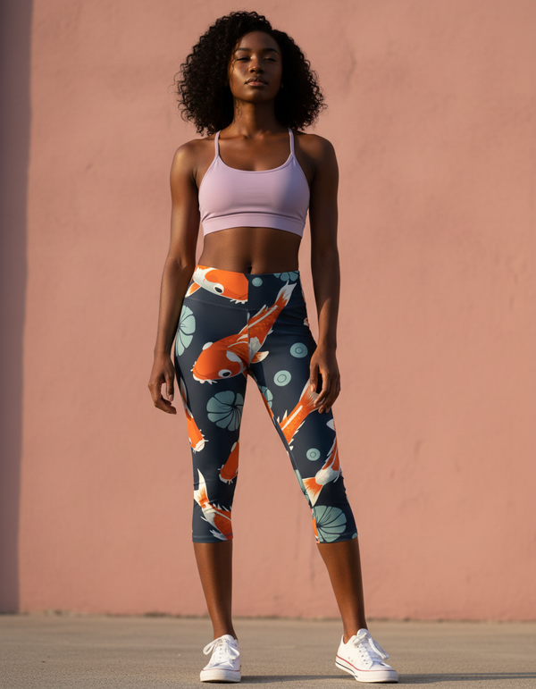 Serenity Capri Leggings Capri Leggings — Dripper