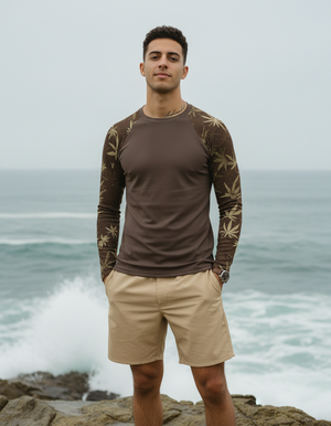 Coffee Bean Mizu Rash Guard Men's Rashguard — Dripper