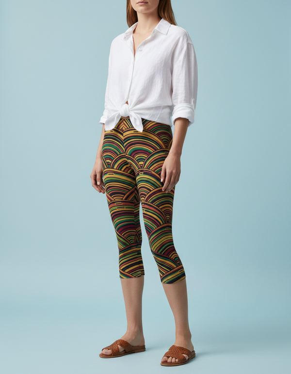 Hikari Capri Leggings bikini — Dripper
