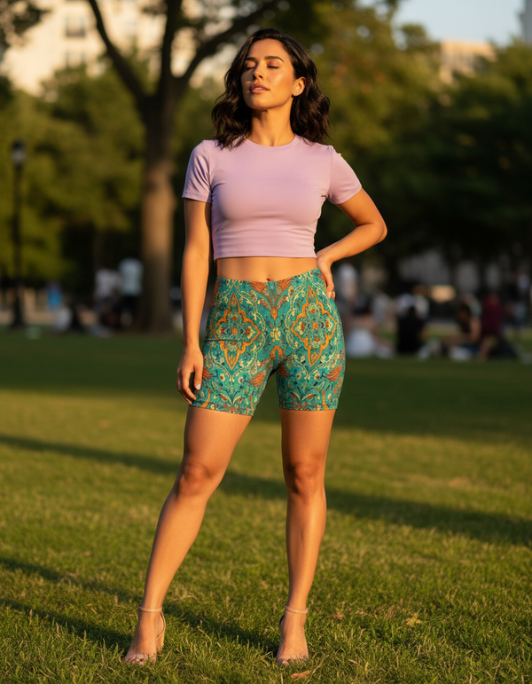 Mosaic Short Shorts bikini — Dripper