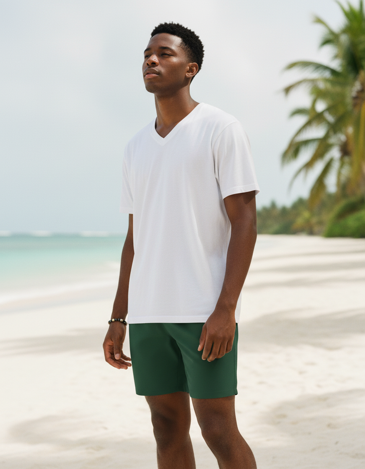 Bottle Green Men's Swim Trunks Men's Swim Trunks — Dripper