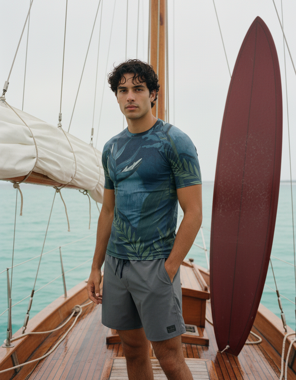 Men's Gauguin Tahiti Rash Guard