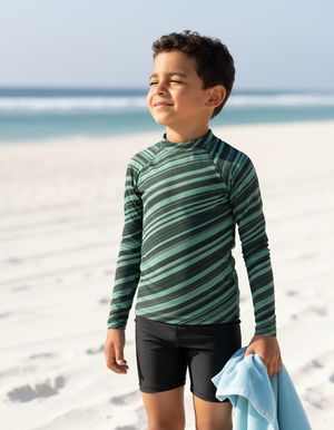 Kids Alexandrite Sway kids rashguards