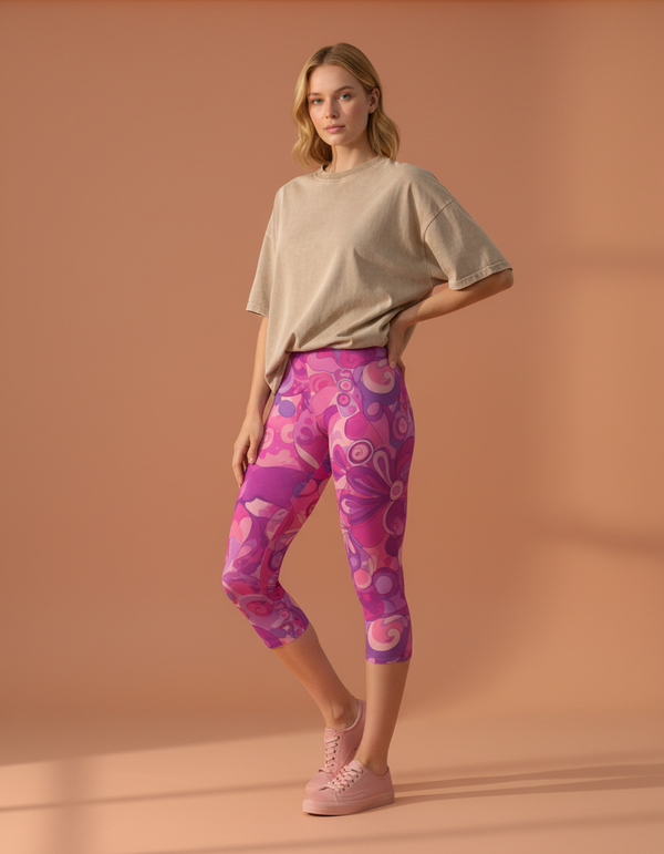 Eclipse Leggings Capri Leggings — Dripper