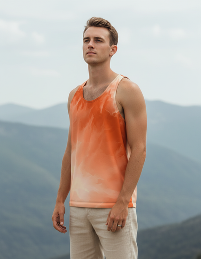 Men's Muskmelon Melt Tank Top tank top