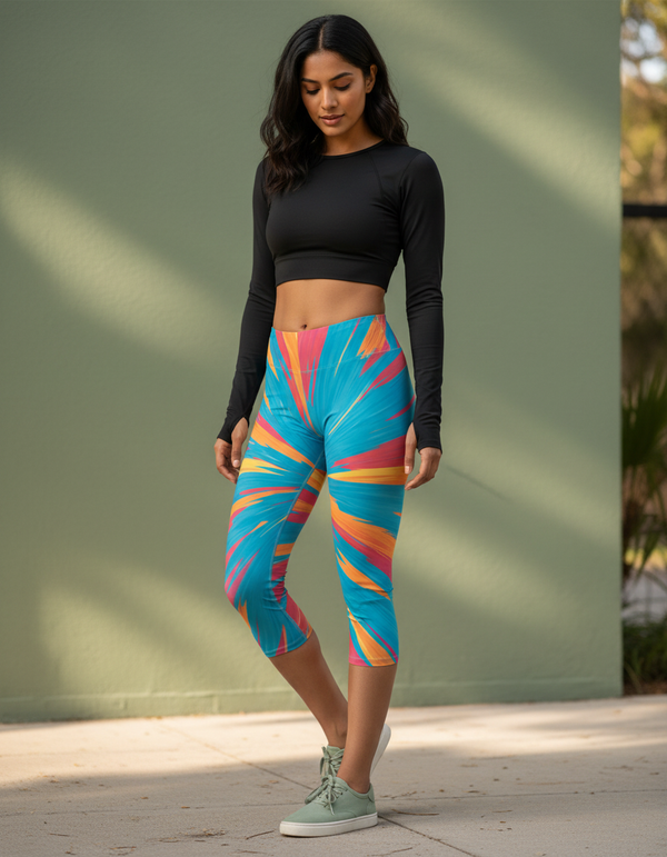 Tsuru capri leggings