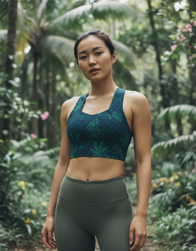 Kumo Longline Sports Bra longline sports bra