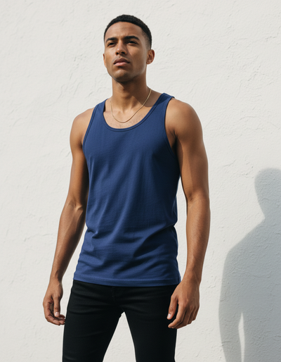 Men's Navy Tank Top tank top