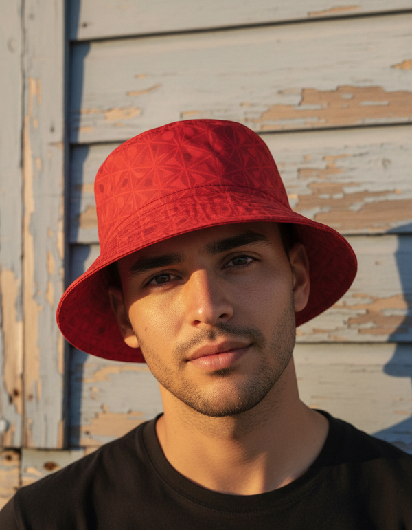 Bucket Hat in Tsubaki