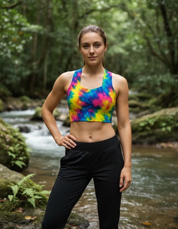 Eclipse longline sports bras