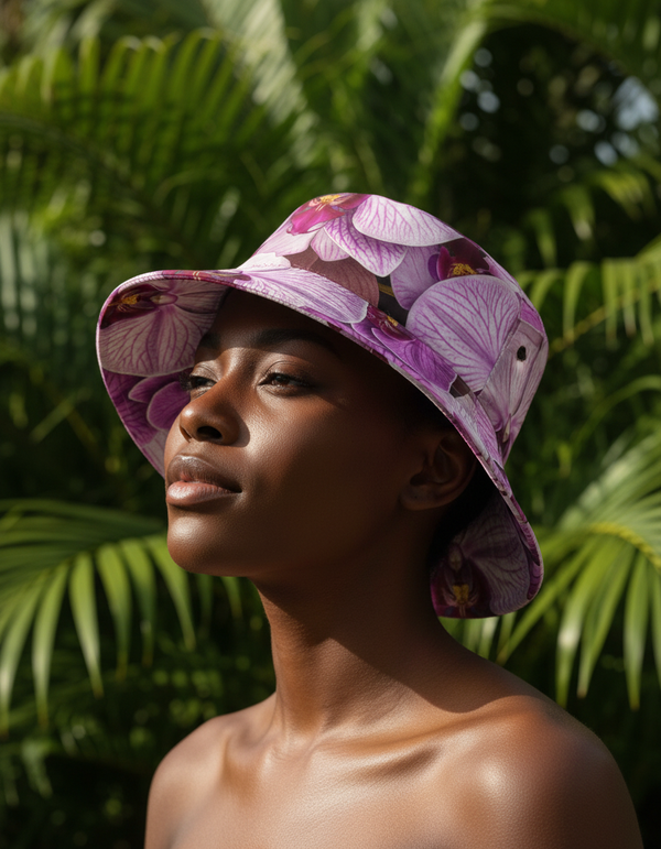 Orchid Collection bucket hats