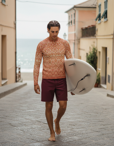 Men's Muskmelon Siam rash guard