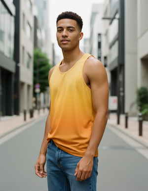 Men's Sunset Tank Top