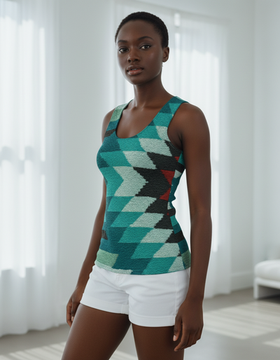Women's Turquoise Oracle Tank Top tank top