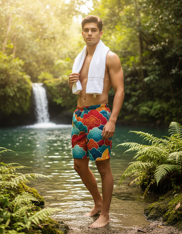 Chinese Collection Swim Trunks swim trunks