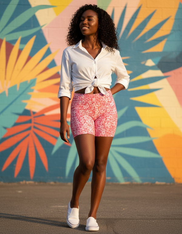 Petal Short Shorts bikini — Dripper