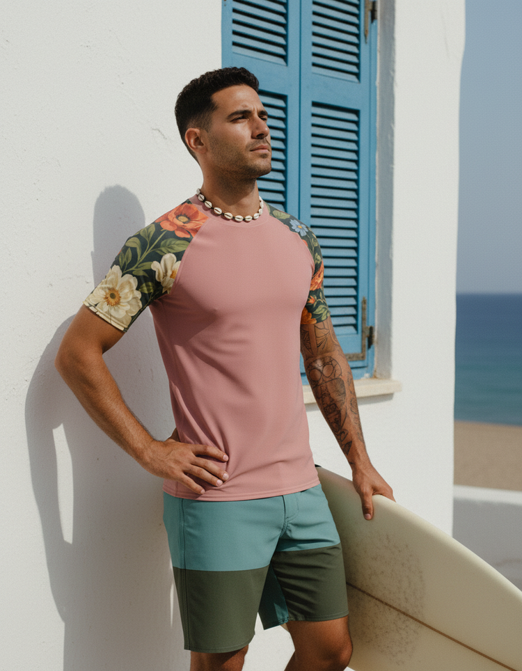 Men's Renoir Garden Palette Rash Guard