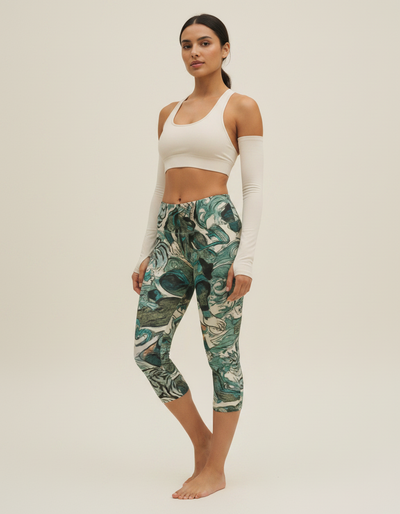 Alexandrite Edo Capri Leggings capri leggings
