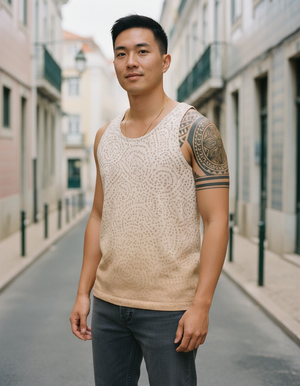 Men's Bandhani Tank Top