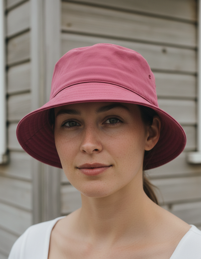 Raspberry Bucket Hat bucket hat