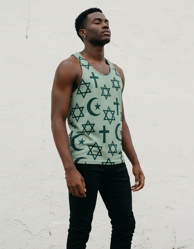 Men's Alexandrite Halo Tank Top tank top