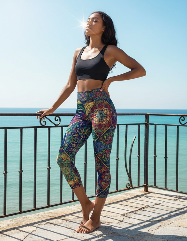 Eclipse Capri Yoga Leggings bikini — Dripper