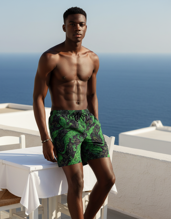 Ocean Breeze Sway Swim Trunks