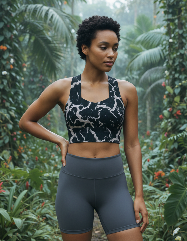 Bicolor Collection longline sports bras