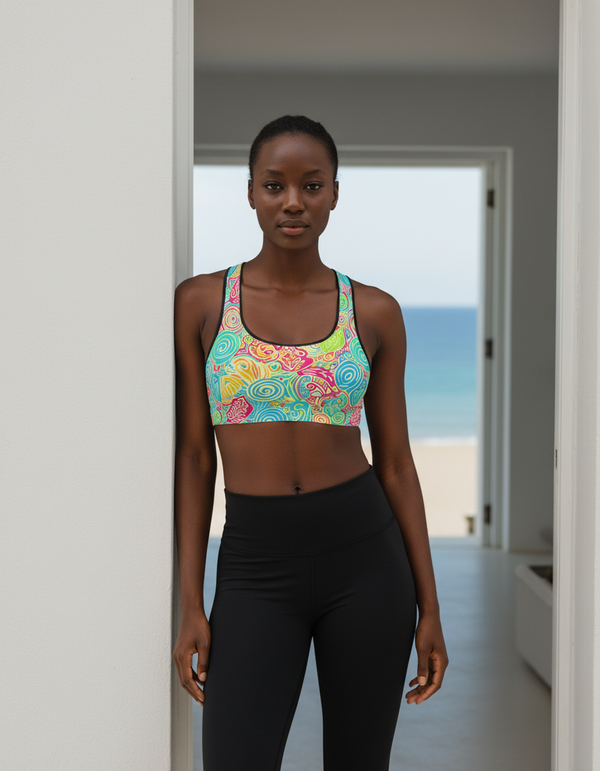 Waves of Motion Guntur Sports Bra