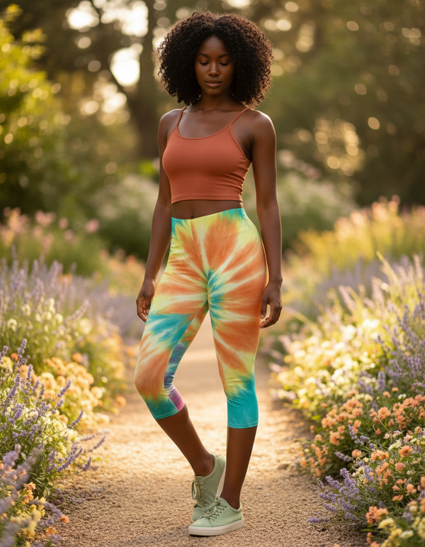 Nebula Capri Leggings Capri Leggings — Dripper