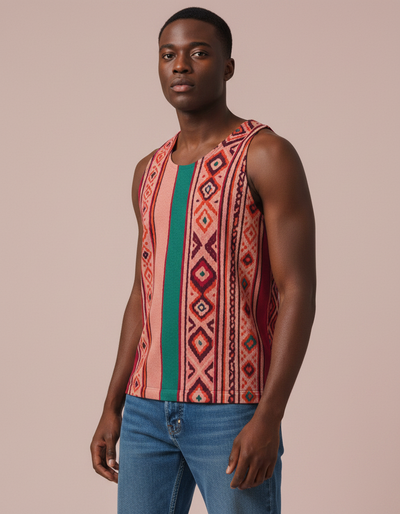 Men's Fiery Red Tierra Tank Top tank top