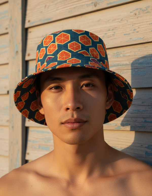 Bishamon bucket hats